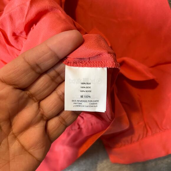 Madewell‎ Silk Wrap Top Size XS Pink - Picture 2 of 7